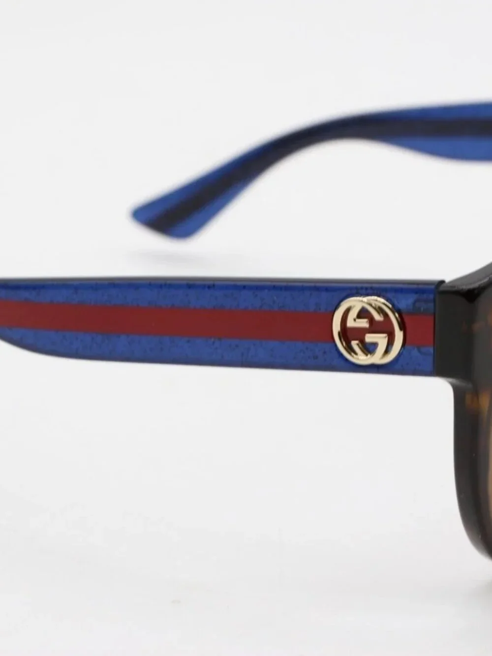 Gucci Sunglasses GG0035S 004 54-22-140 - Blue/Brown